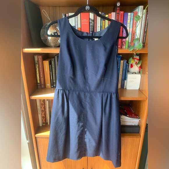 J. Crew navy wool dress - Picture 3 of 5